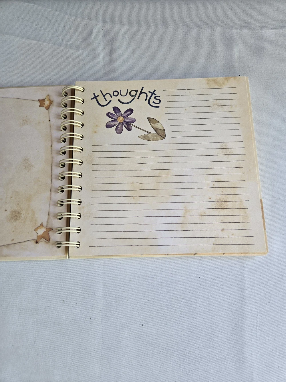 Whimsical House Spiral Journal Notebook
